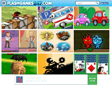 Tablet Screenshot of flashgames247.com