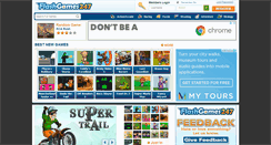 Desktop Screenshot of beta.flashgames247.com